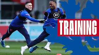Sprint Races, Foden’s Two-Touch Skills & Prowsey’s Finishing 🎯 | Inside Training | England