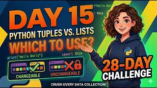 Python Tuples vs. Lists: When to Use Unchangeable Data (Day 15)