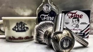 Fine American Blend with Wolf Whisker's and Gillette Heavy Tech