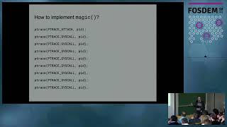 Forwarding system calls to userspace Using Seccomp to intercept system calls and forwarding them to…