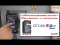 การตั้งค่า INVERTER MITSUBISHI : FR-E800-E ให้ใช้งาน PROTOCOL : CC-LINK IE FIELD BASIC