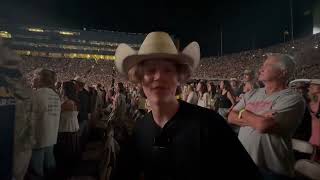 Zach Bryan Quittin’ Time live at Michigan Stadium