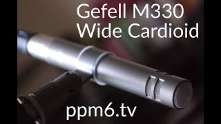 Microtech Gefell M330 - No Neumann No Cry - New wide cardioid. And a Schoeps CCM41