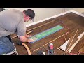 How to replace a damaged laminate board that’s in the middle of the floor