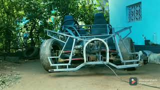 ബൈക്കിന്റെ engine കൊണ്ടൊരു കാർ,..|||how to make a car with bikes engine