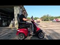 check out the pride baja raptor 2 new 4 wheel variant mobility scooter or personal ev