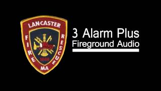 Lancaster 3+ Alarm Fire Audio 9/7/2013 [Massachusetts]