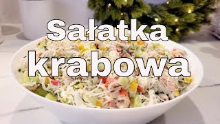 MOJA ULUBIONA SAŁATKA KRABOWA PRZEPIS | SAŁATKA NA IMPREZĘ | LEKKA SAŁATKA SURIMI | SZYBKA SAŁATKA