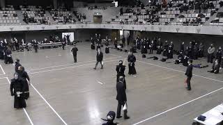 第33回学連剣友剣道大会　男子Ⅱ部　３回戦　日本大学　対　明治学院大学　20221218