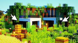 Modern Houses in Minecraft: Timelapse