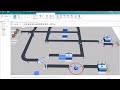 plant simulation 25 automatic routing