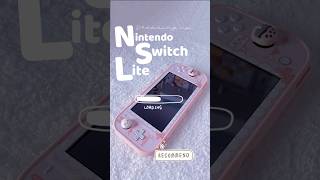 Dressing up my Nintendo Switch Lite Coral color with Kawaii silicone case #ninte