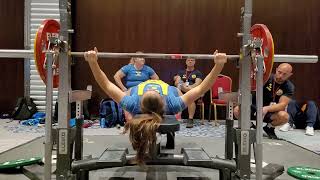 Vilma Olsson Européen Bench Press Championship 2024