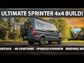 ULTIMATE 4x4 OFF-ROAD SPRINTER BUILD! | VANTURE CUSTOMS