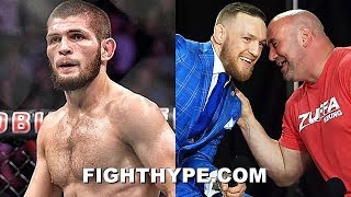 KHABIB RIPS UFC & THREATENS TO QUIT OVER MCGREGOR DOUBLE STANDARD; TELLS THEM TO KEEP HIS PURSE
