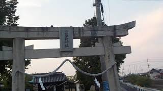 岡山県岡山市【豊原角神社】令和２年・夏季