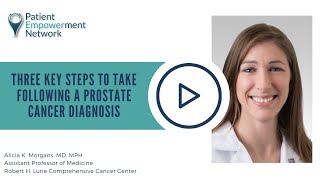 Three Key Steps to Take Following a Prostate Cancer Diagnosis
