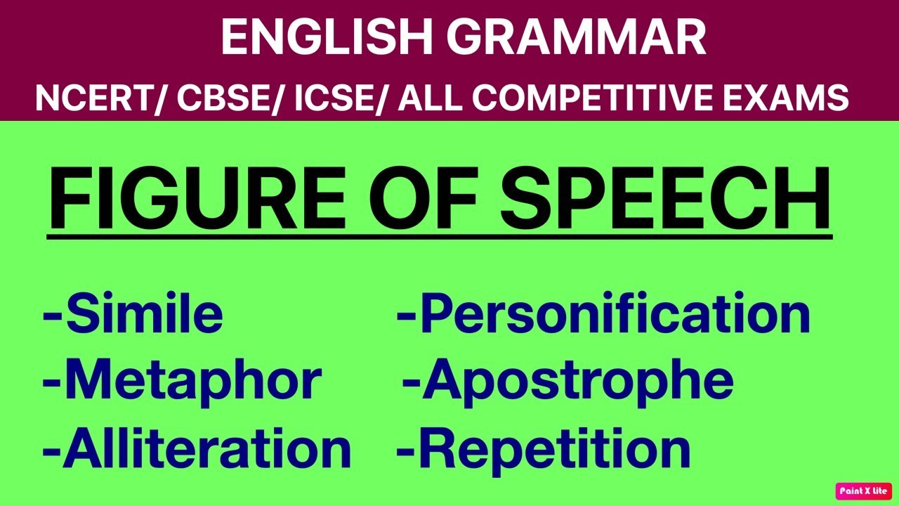 Figure Of Speech| Simile|Metaphor|Alliteration|Personification ...