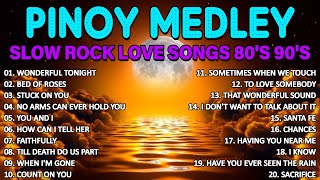 NONSTOP SLOW ROCK LOVE SONGS 80S 90S 💖 MGA LUMANG TUGTUGIN NOONG 90S❤️