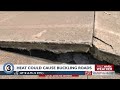 Wisconsin DOT warns of pavement buckling amid heat wave