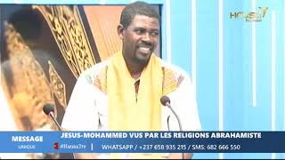 IMAM MOCTAR A LA TELEVISION INTERNATIONAL HAUSSA7 SUR PERSONALITE DE JESUS CHRIST ET MOHAMMAD (SWS)