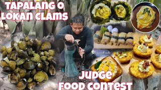 Lakad kami pangunguha Ng Tapalang o Lokan Clams/Kinuhang Judge sa Food contest