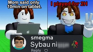 CRINGE Roblox posts getting HEALED by comments 🥀💀