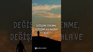 Değişime Direnme #motivasyon #KişiselGelişim