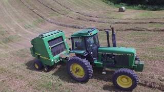 Round Baling 2nd Crop - Roll Away Bale