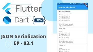 JSON Data Serialization ( EP-03.1 ) || Parsing Complex JSON API Data #flutternepal #json