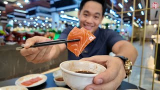 Seafood City မှာ Norway Salmon Sashimi အဝစားမယ် 😍