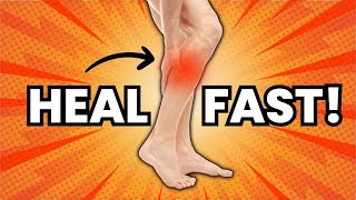 Do This One Thing Right & Your Calf Pain/Strain/Tear Will Heal Fast-See NEW Product at End of Video