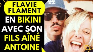 Flavie Flament et son fils Antoine : un anniversaire sous les cocotiers 🌴🎂 !