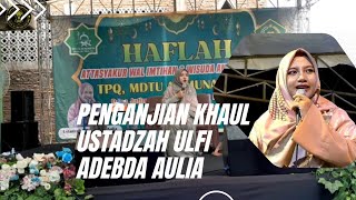 ustadzah ufti adenda aulia..haflah  wisuda angkatan ke 4 TPQ/MDTU al munawaroh desa.jatimulya