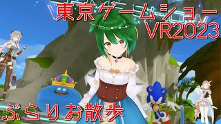 【TGSVR】東京ゲームショウVR2023でフリントピークスをお散歩するよ～【TOKYO GAME SHOW VR】【Vtuber】