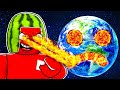 Smashing PLANETS In Solar Smash