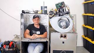 How to Take Out Every Part on a HVAC Furnace