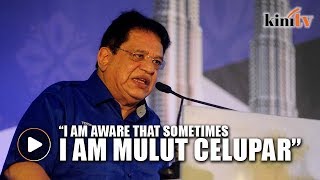 'Mulut celupar' Ku Nan apologises