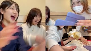 iPadにコーヒーこぼして大惨事 村山彩希 篠崎彩奈 茂木忍