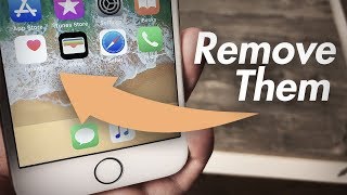 How to Hide Apps on iPhone 6 - Delete Stock Apps iOS 11 *Glitch*