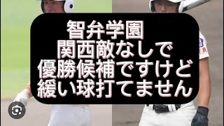 【高校野球】【甲子園】智弁学園関西敵なしで、優勝候補ですけど、緩い球打てません、甲子園出場校に辛口評論してみた#野球 #高校野球 #甲子園