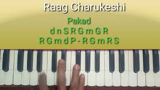 Raag Charukeshi Details and Songs Harmonium