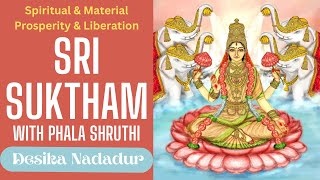 Sri Suktham with Phala Shruthi | Cosmic Chants