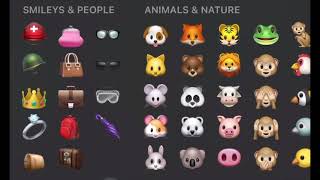 All Apple emojis( updated version)