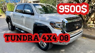 🚘💵ឡានលក់ 9500$ Tundra 4x4 08 តម្លៃទាបធូរៗថ្លៃ​ ទឹកថ្នាំហ្សុីនសំណុំហ្សុីន​ អត់បុកអត់ប៉ះ ធានាជូន