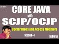 Core Java With OCJP/SCJP: Declarations and Access Modifiers Part-4 || package statement
