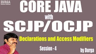 Core Java With OCJP/SCJP: Declarations and Access Modifiers Part-4 || package statement