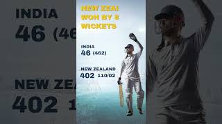 India vs New Zealand, 1st Test at Bengaluru  Match Result #cricket #result