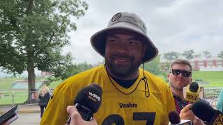 Cam Heyward on Steelers Taking It Up a Notch With Pads