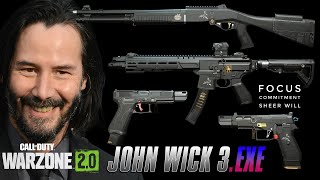 John Wick 3 weapons .exe  Warzone 2 #warzone2 #codmw2 #johnwickedit